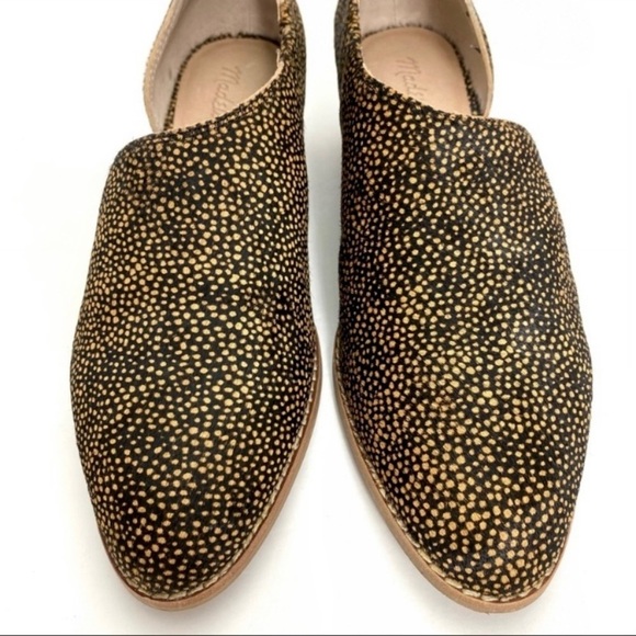 MADEWELL Lucie Spotted Calf Hair Loafers Toffee Multi Tan - Picture 4 of 12